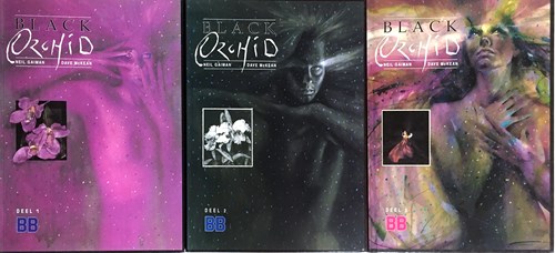 Black Orchid 1 - 3 - Black Orchid pakket, Hardcover, Eerste druk (1990) (Baldakijn Boeken)