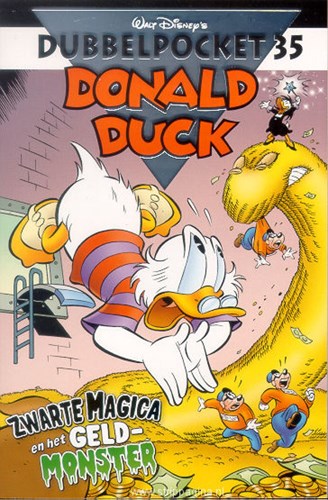 Donald Duck - Dubbelpocket 35 - Zwarte Magica en het Geldmonster, Softcover (Sanoma)