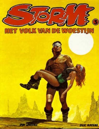 Storm 3 - Het volk van de woestijn, Softcover, Eerste druk (1979), Kronieken van de diepe wereld - Sc (Oberon)