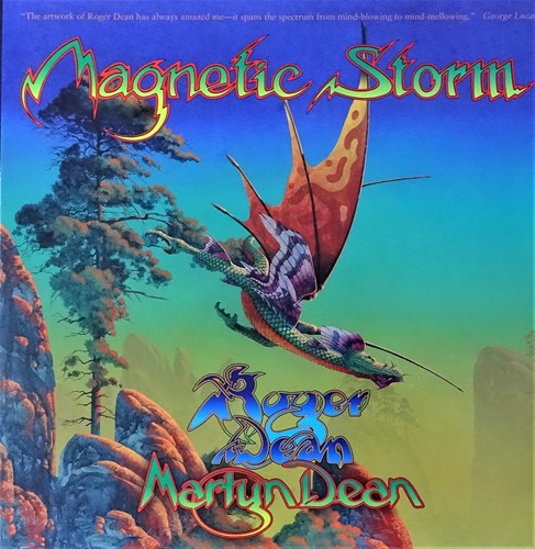 Roger Dean - collectie  - Magnetic Storm, Hc+Stofomslag (Harper Collins)