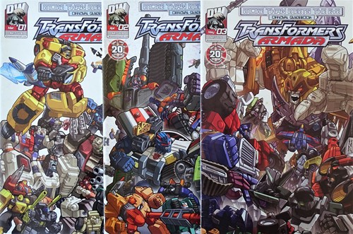 Transformers - Diversen  - Armada:  Armada More than meets the Eye 1-3 compleet, Softcover (Dreamwave )