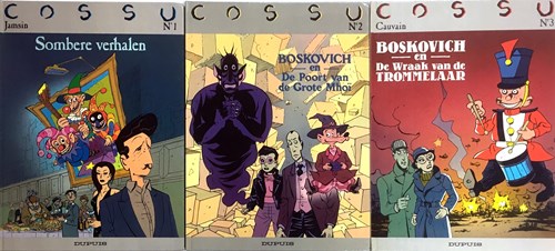 Cossu Strips 1 - 3 - Cossu pakket, Hardcover, Eerste druk (Dupuis)