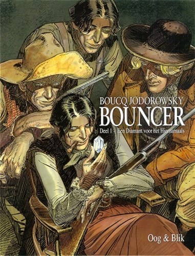 Bouncer 1 - Een Diamant voor het Hiernamaals, Hardcover, Eerste druk (2002) (Oog & Blik)