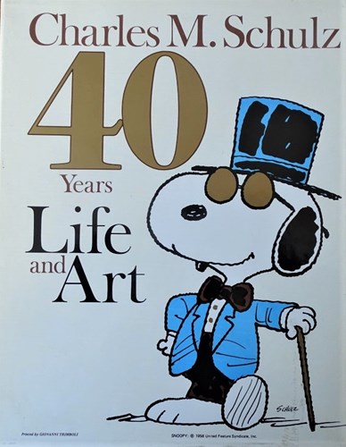 Peanuts  - Charles M. Schulz - 40 years life and art, HC+box (United Feature Syndicate, Incorporated)