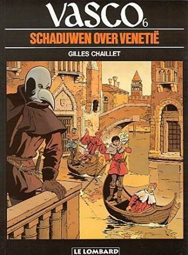 Vasco 6 - Schaduwen over Venetië, Softcover, Eerste druk (1987) (Lombard)