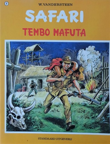 Safari 21 - Tembo Mafuta  - met stickers, Softcover, Eerste druk (1973) (Standaard Uitgeverij)