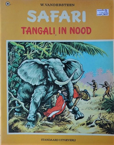 Safari 20 - Tangali in nood , Softcover, Eerste druk (1973) (Standaard Uitgeverij)