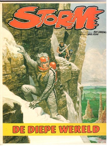 Storm 1 - De diepe wereld, Hardcover, Eerste druk (1978), Kronieken van de diepe wereld - Hc (Oberon)
