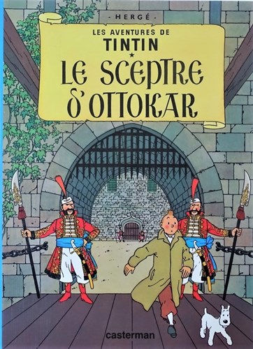 Kuifje - Franstalig (Tintin)  - Le Sceptre d'Ottokar - Reclame Total, Softcover (Casterman)