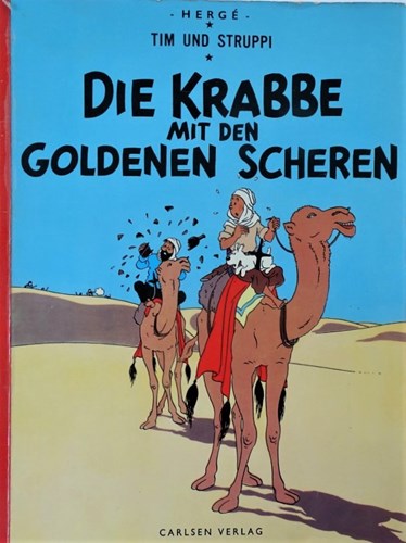 Kuifje - Duitstalig  - Die Krabbe mit den goldenen Scheren, Softcover (Carlsen)