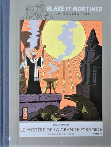 Blake et Mortimer - La Collection 5 - Le Mystere de la grande pyramide, Hc+linnen rug (Hachette)