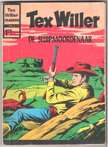 Tex Willer - Classics 6 - De sluipmoordenaars, Softcover, Eerste druk (1971) (Classics Nederland (dubbele))