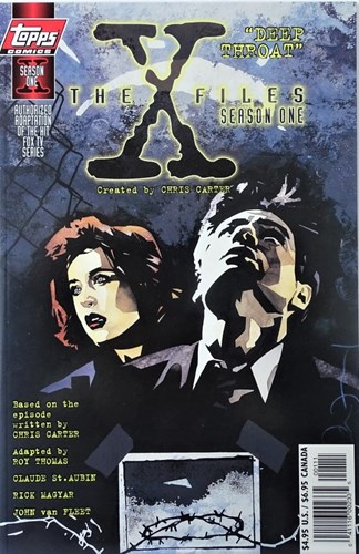 X-Files, the  - Deep Throat, Softcover (Topps comics)
