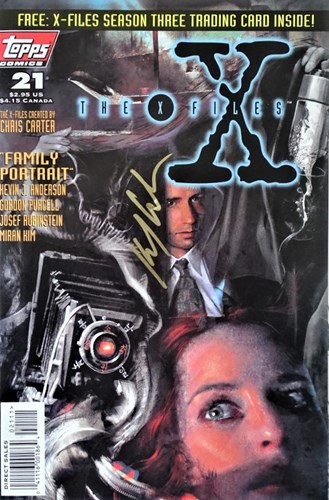 X-Files, the  - #20 + #21, Sc+Gesigneerd (Topps comics)