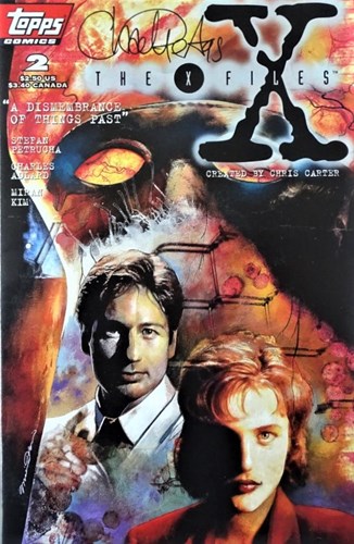 X-Files, the 2 - A dismembrance of things past, Sc+Gesigneerd (Topps comics)