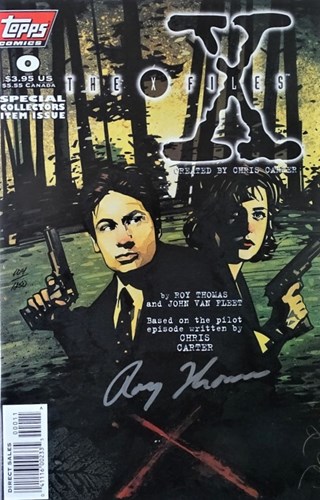 X-Files, the 0 - #0, Sc+Gesigneerd (Topps comics)