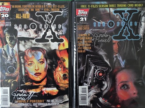X-Files, the  - Nummer 20+21, Sc+Gesigneerd (Topps Comics)