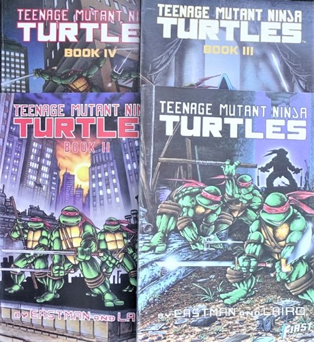 Teenage Mutant Ninja Turtles - One-Shots & Mini-Series  - Book I to IV, Softcover (First Comics)
