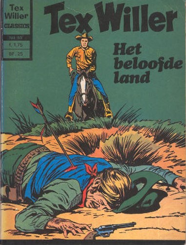 Tex Willer - Classics 59 - Het beloofde land, Softcover, Eerste druk (1976) (Classics Lektuur)