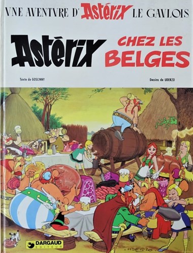 Asterix - Franstalig 24 - Asterix chez les Belges, Hardcover, Eerste druk (1979) (Dargaud)