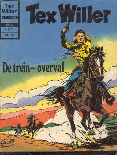 Tex Willer - Classics 68 - De trein-overval, Softcover, Eerste druk (1976) (Classics Lektuur)