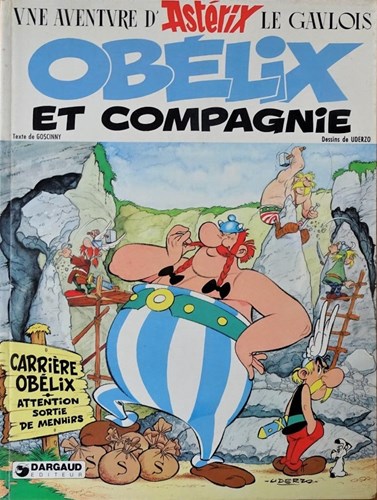 Asterix - Franstalig 23 - Obelix et compagnie, Hardcover, Eerste druk (1976)