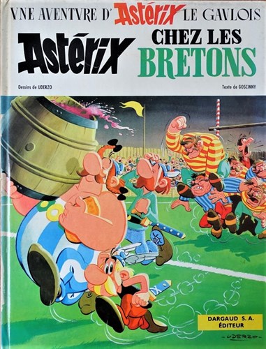 Asterix - Franstalig 8 - Asterix chez les Bretons, Hardcover (Dargaud)