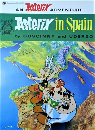 Asterix - Engelstalig  - Asterix in Spain, Hardcover (Hodder and Stoughton)