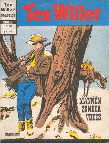 Tex Willer - Classics 87 - Mannen zonder vrees, Softcover, Eerste druk (1978) (Classics Lektuur)