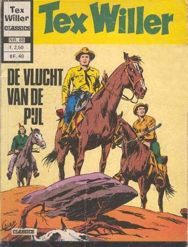 Tex Willer - Classics 88 - De vlucht van de pijl, Softcover, Eerste druk (1978) (Classics Lektuur)