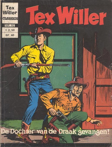 Tex Willer - Classics 92 - De Dochter van de Draak gevangen!, Softcover, Eerste druk (1978) (Classics Lektuur)