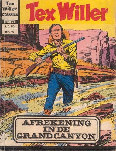 Tex Willer - Classics 95 - Afrekening in de Grand Canyon, Softcover, Eerste druk (1979) (Classics Lektuur)
