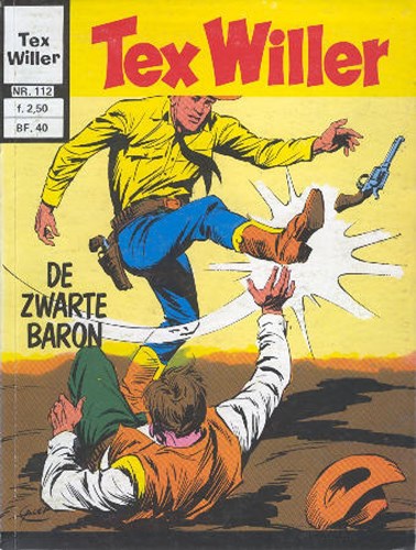 Tex Willer - Classics 112 - De Zwarte Baron, Softcover, Eerste druk (1980) (Kontekst)