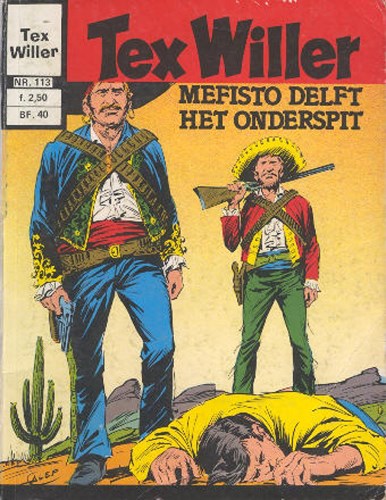 Tex Willer - Classics 113 - Mefisto delft het onderspit, Softcover, Eerste druk (1980) (Kontekst)