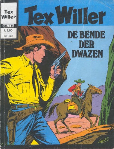 Tex Willer - Classics 114 - De bende der dwazen, Softcover, Eerste druk (1980) (Kontekst)