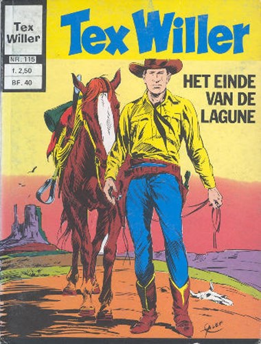 Tex Willer - Classics 115 - Het einde van de lagune, Softcover, Eerste druk (1980) (Kontekst)