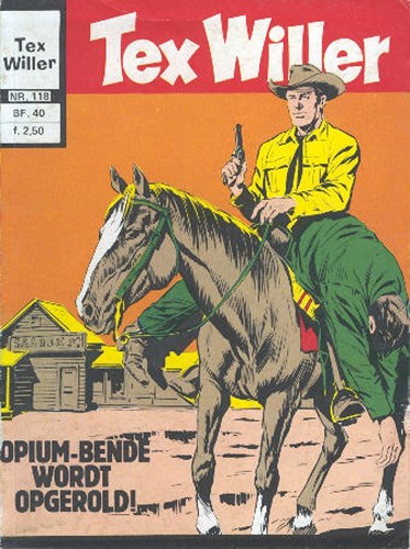 Tex Willer - Classics 118 - Opium-bende wordt opgerold !, Softcover, Eerste druk (1980) (Kontekst)