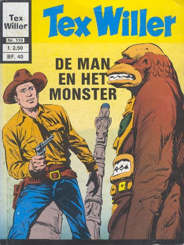 Tex Willer - Classics 119 - De man en het monster, Softcover, Eerste druk (1980) (Kontekst)