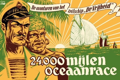 Kapitein Rob 5 - 24.000 mijlen oceaanrace, Hc (oblong), Kapitein Rob - Personalia uitgeverij (Personalia)