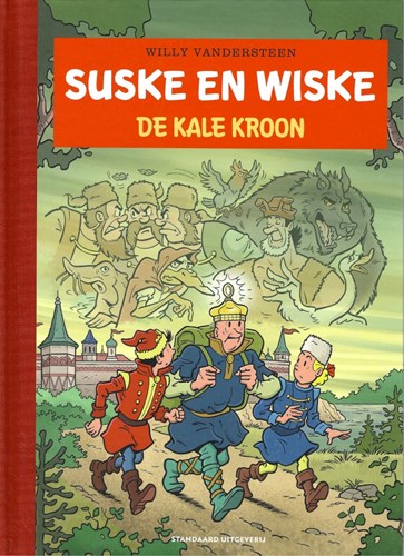Suske en Wiske 362 - De kale Kroon, Hc+linnen rug, Vierkleurenreeks - Luxe (Standaard Uitgeverij)