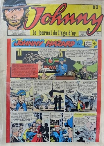 Johnny le Journal  - Johnny Hazard, Softcover (NMPP)