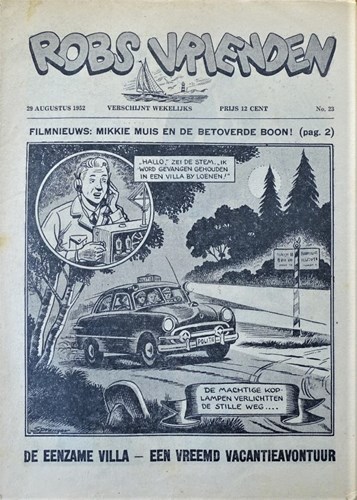 Robs vrienden  - 19 delen 1952-1953, Tijdschrift (Wim Meuldijk)