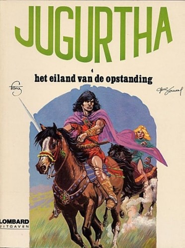 Jugurtha 4 - Het eiland van de opstanding, Softcover, Eerste druk (1979) (Lombard)