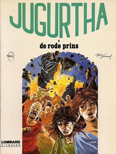 Jugurtha 8 - De rode prins, Softcover, Eerste druk (1981) (Lombard)