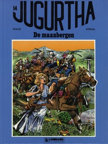 Jugurtha 14 - De maanbergen, Hardcover, Eerste druk (1986) (Lombard)