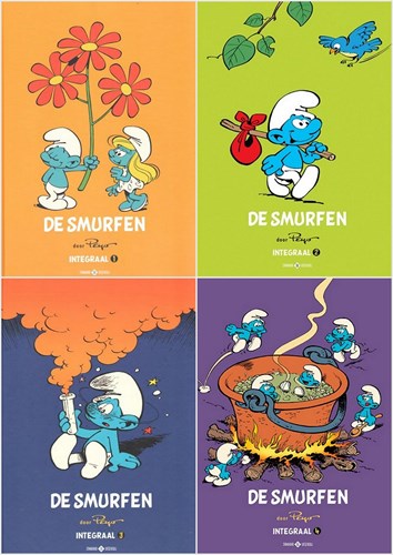 Smurfen, de - Integraal 1-4 - Integraal 1 - 4, HC (Misdruk) (Standaard Uitgeverij)