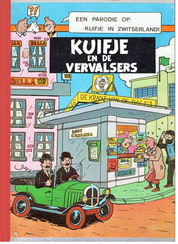 Kuifje - Parodie & Illegaal 5 - Kuifje en de vervalsers, Hardcover, Eerste druk (1983) (Onbekend)