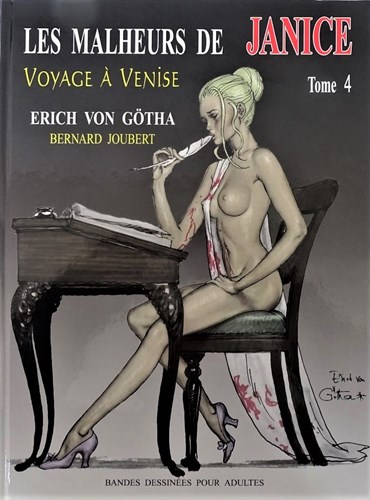 Erich von Götha - collectie  - les malheurs de Janice - Tome 4 - Voyage A Venise, Hardcover (Editions International Presse Magazine)