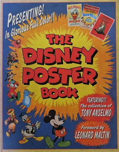 Walt Disney - Diversen  - The Disney Poster Book - Featuring the collection of Tony Anselmo, Hc+stofomslag (The Walt Disney Company)