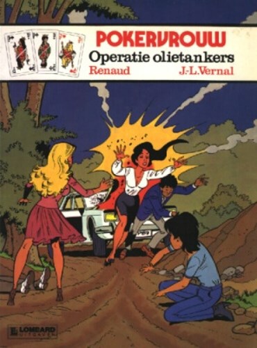 Pokervrouw pakket - Pokervrouw 1-7, Softcover, Eerste druk (1988) (Lombard)